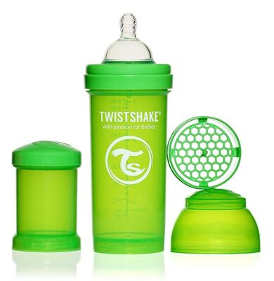 Twistshake Tåteflaske Anti Colic 260ml Grønn