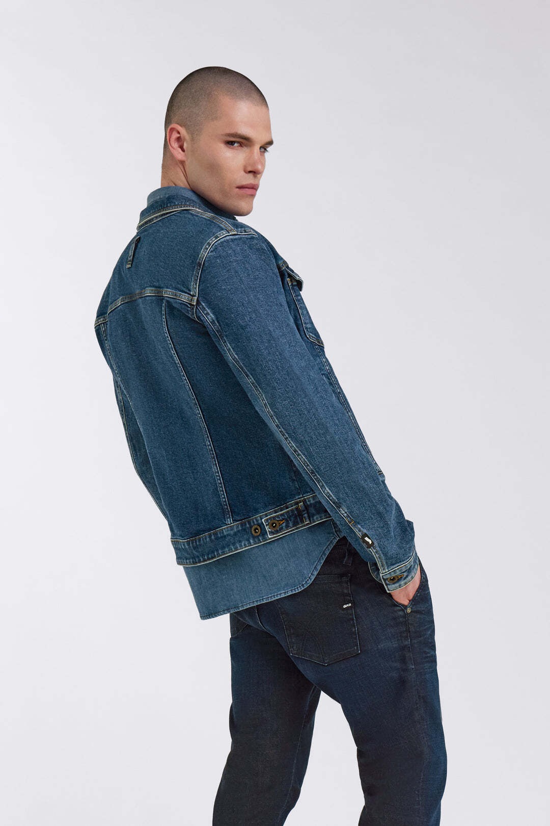 GAS Jeansjacke »Gas Jeansjacke New Oklahoma Rs/8 Re«