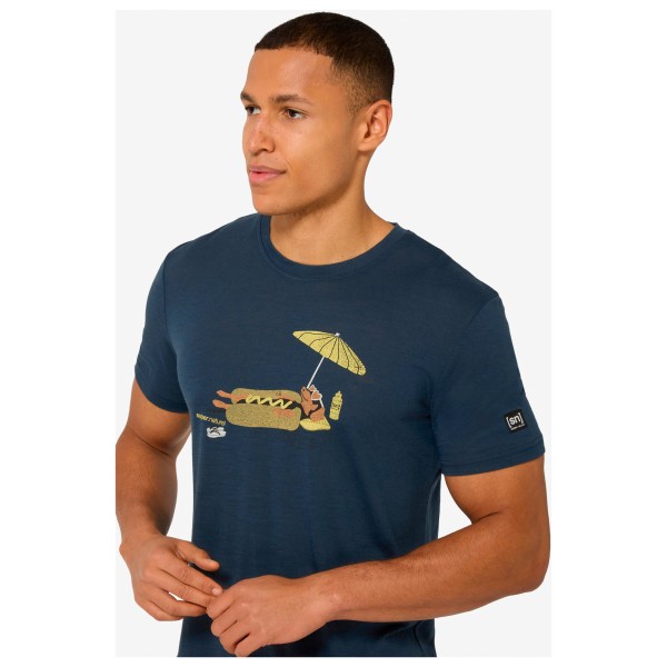 super.natural - Hot Dog Tee - Haut en mérinos