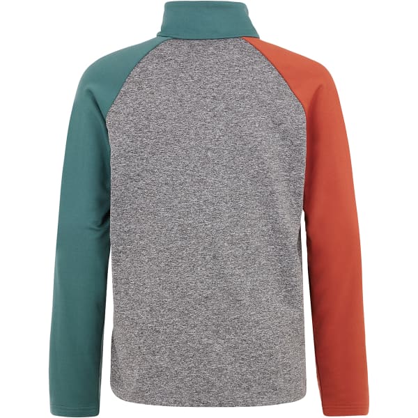Sweat polaire PROTEST PRTVALKI JR 1/4 ZIP TOP DARK GREY MELEE