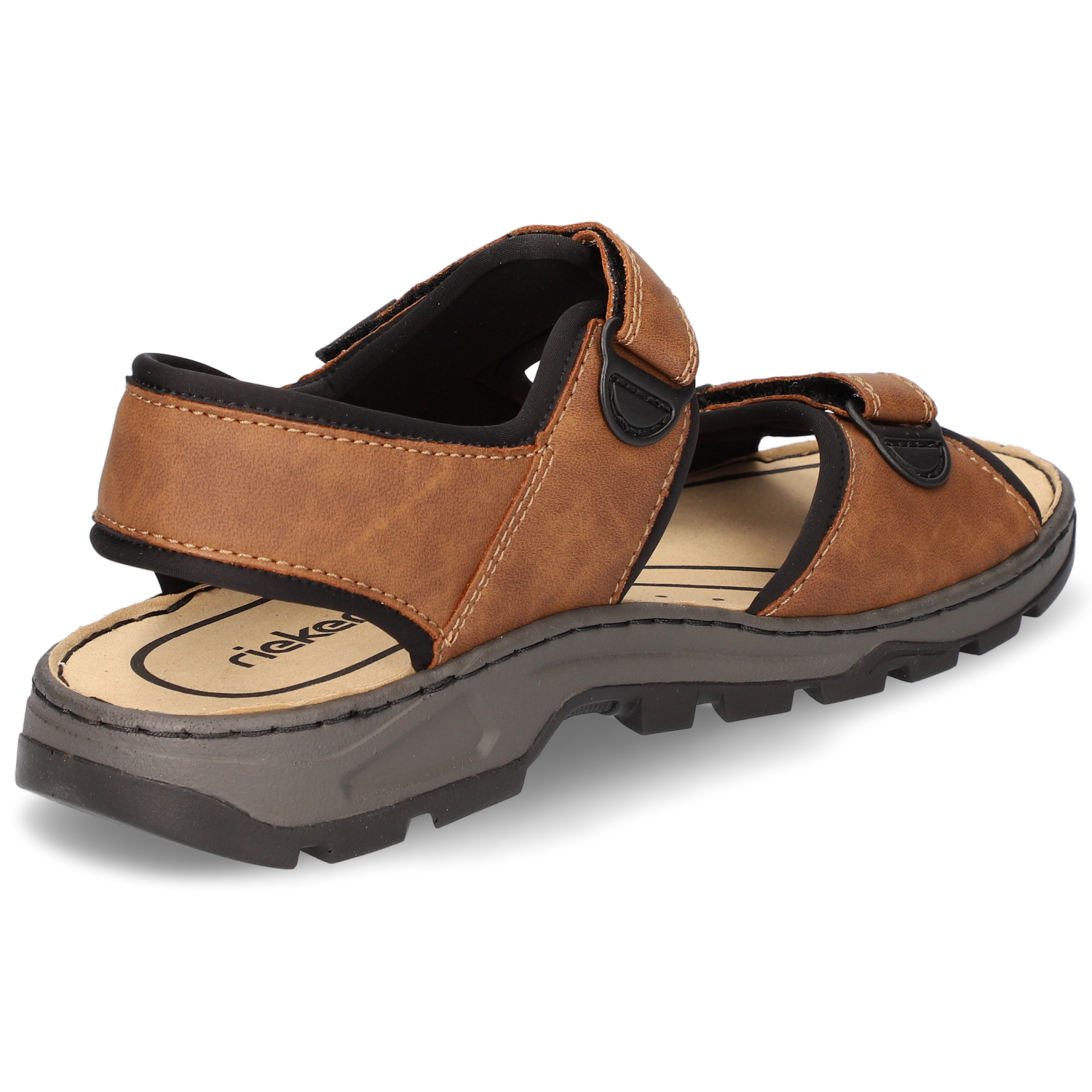 Rieker Sandalen - braun/kombi