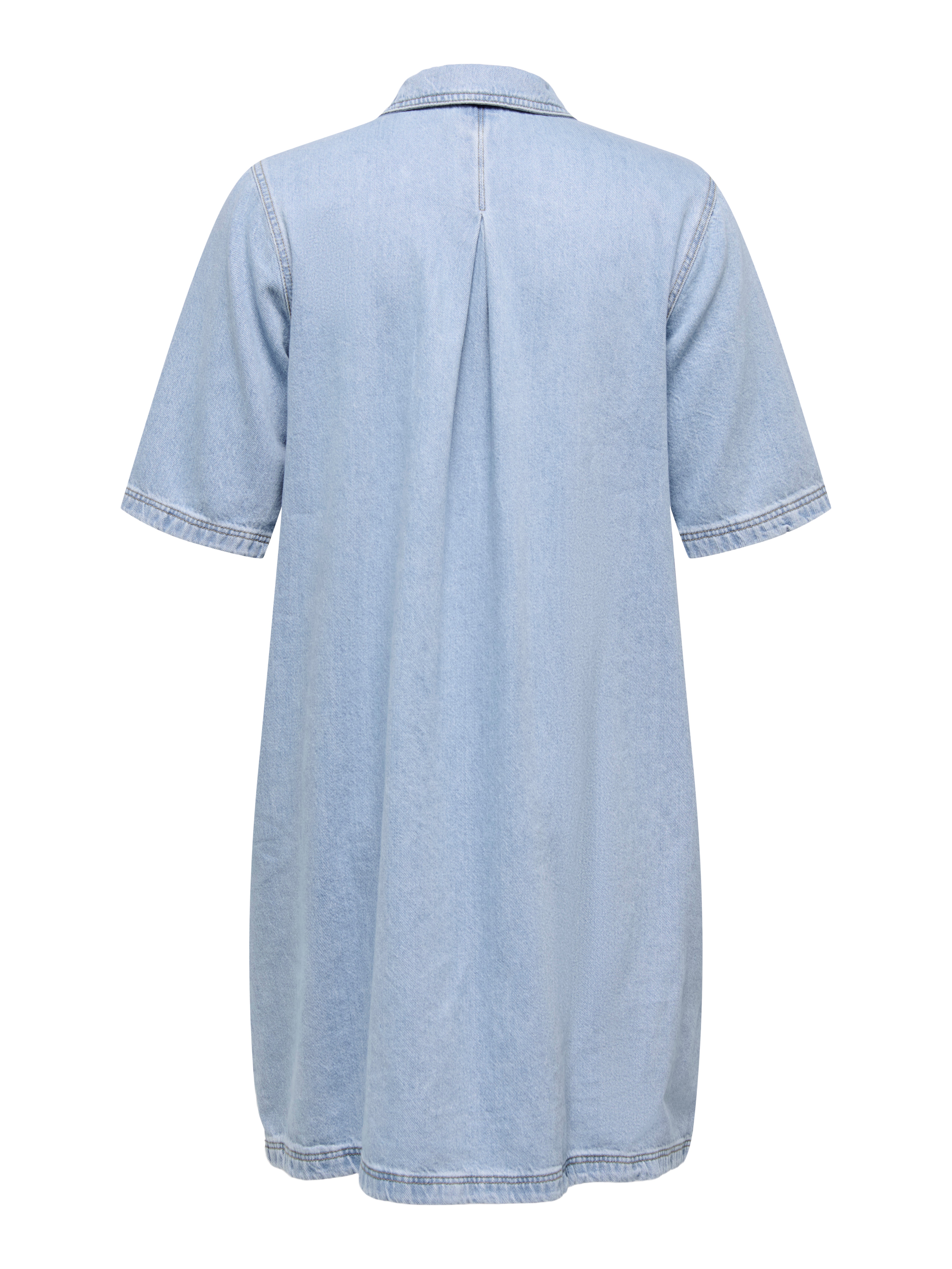 CARGRY Kurzes Kleid Light Blue Denim