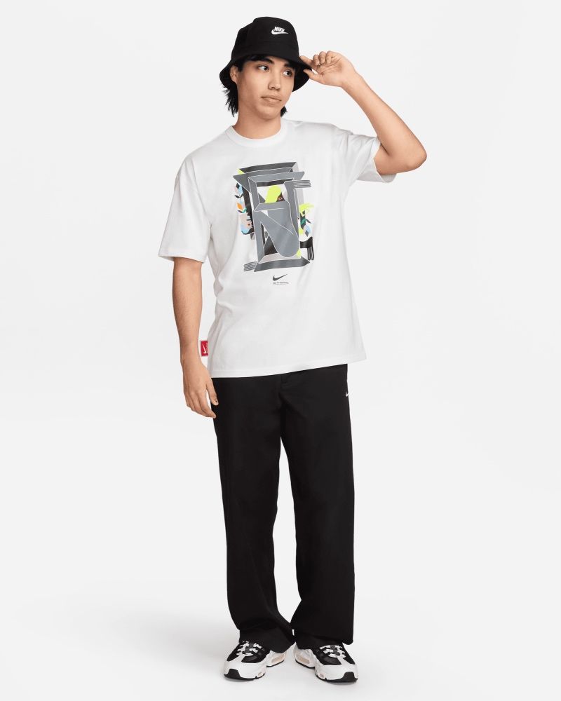 T-shirt Nike Sportswear Blanc pour homme