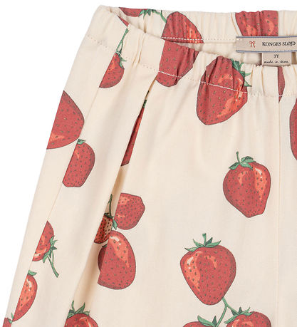 Konges Sløjd Hosen - Moor - Fragola m. Erdbeere