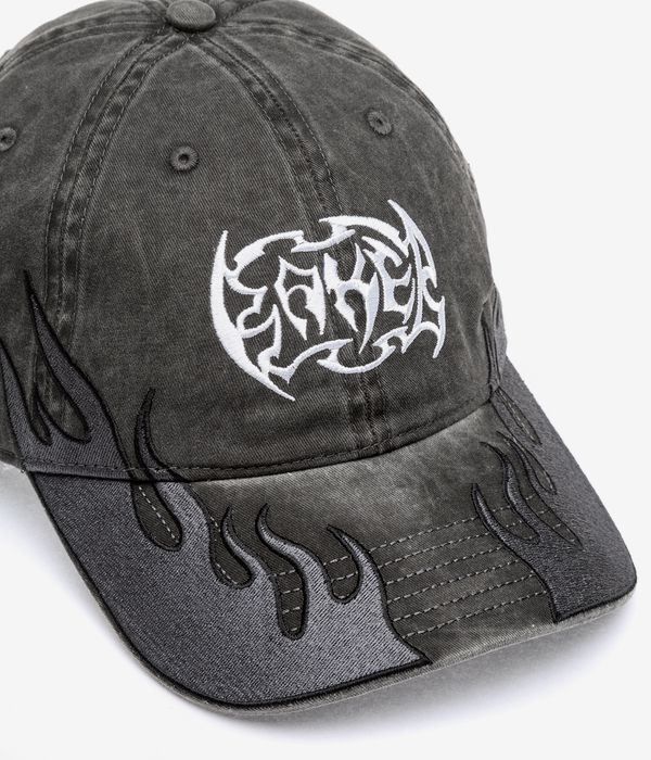 Baker Flames Snapback Cap (black)