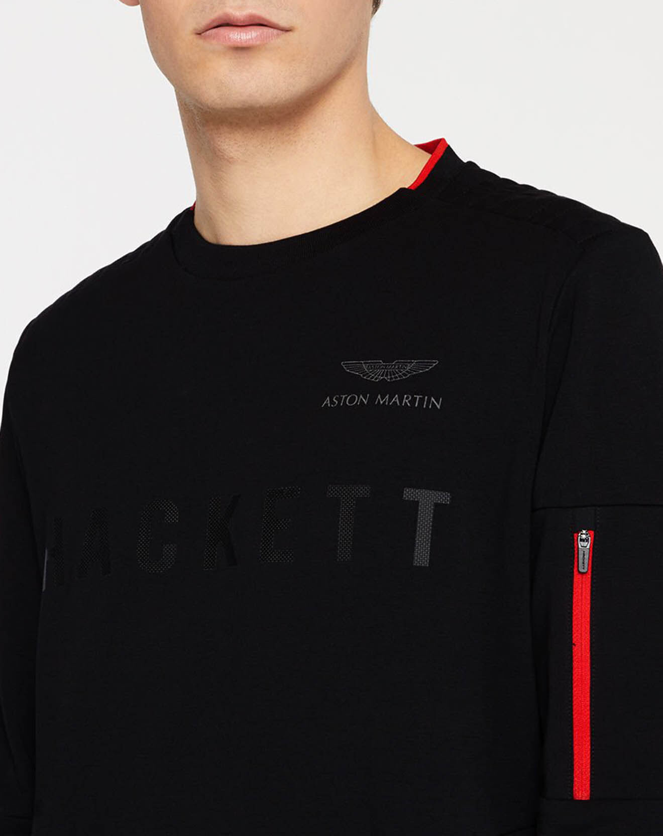 Hackett London Sweat Aston Martin Racing noir