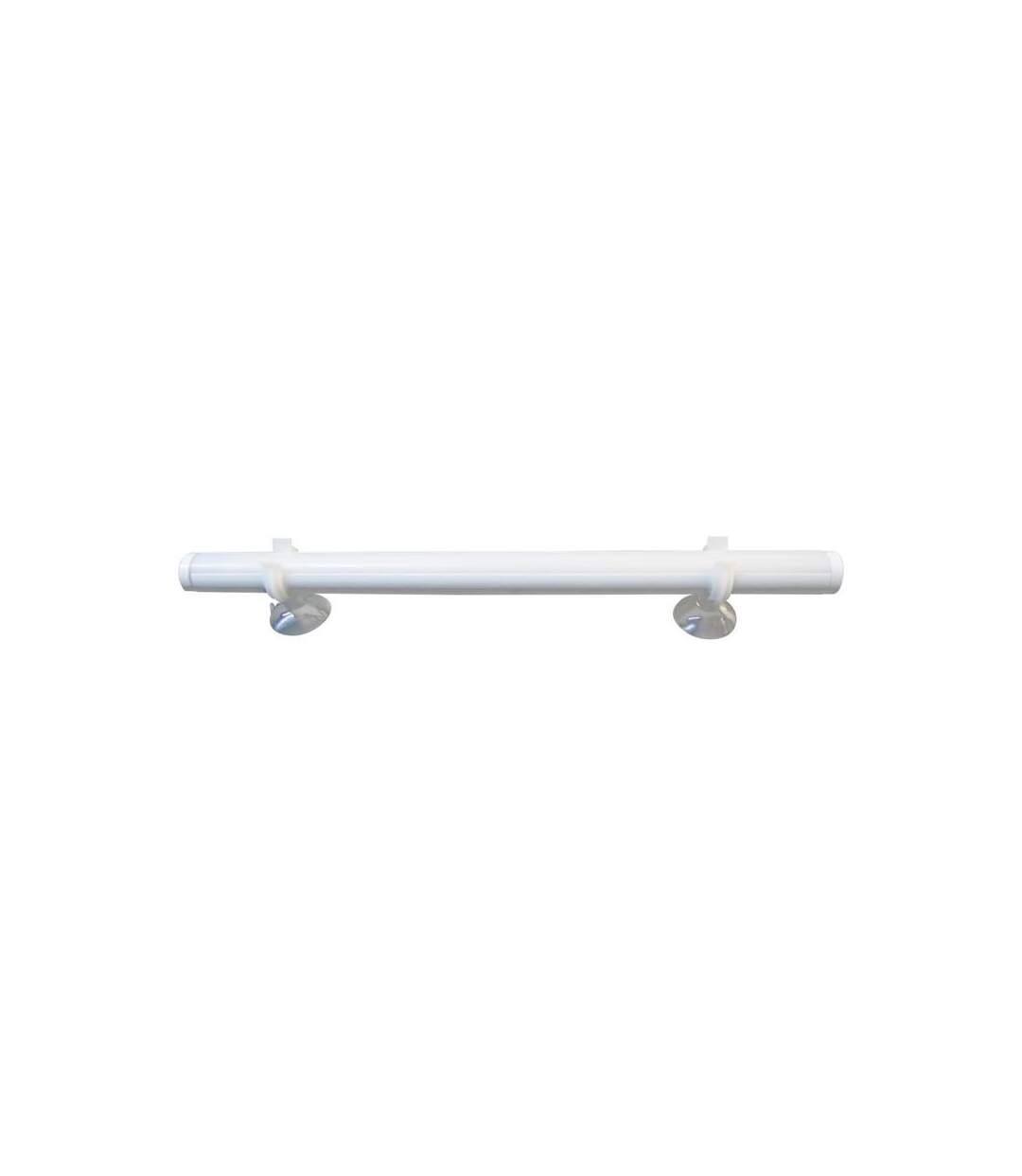 Paris Prix - Lampe Tube Led & Détecteur ventouse 30cm Blanc