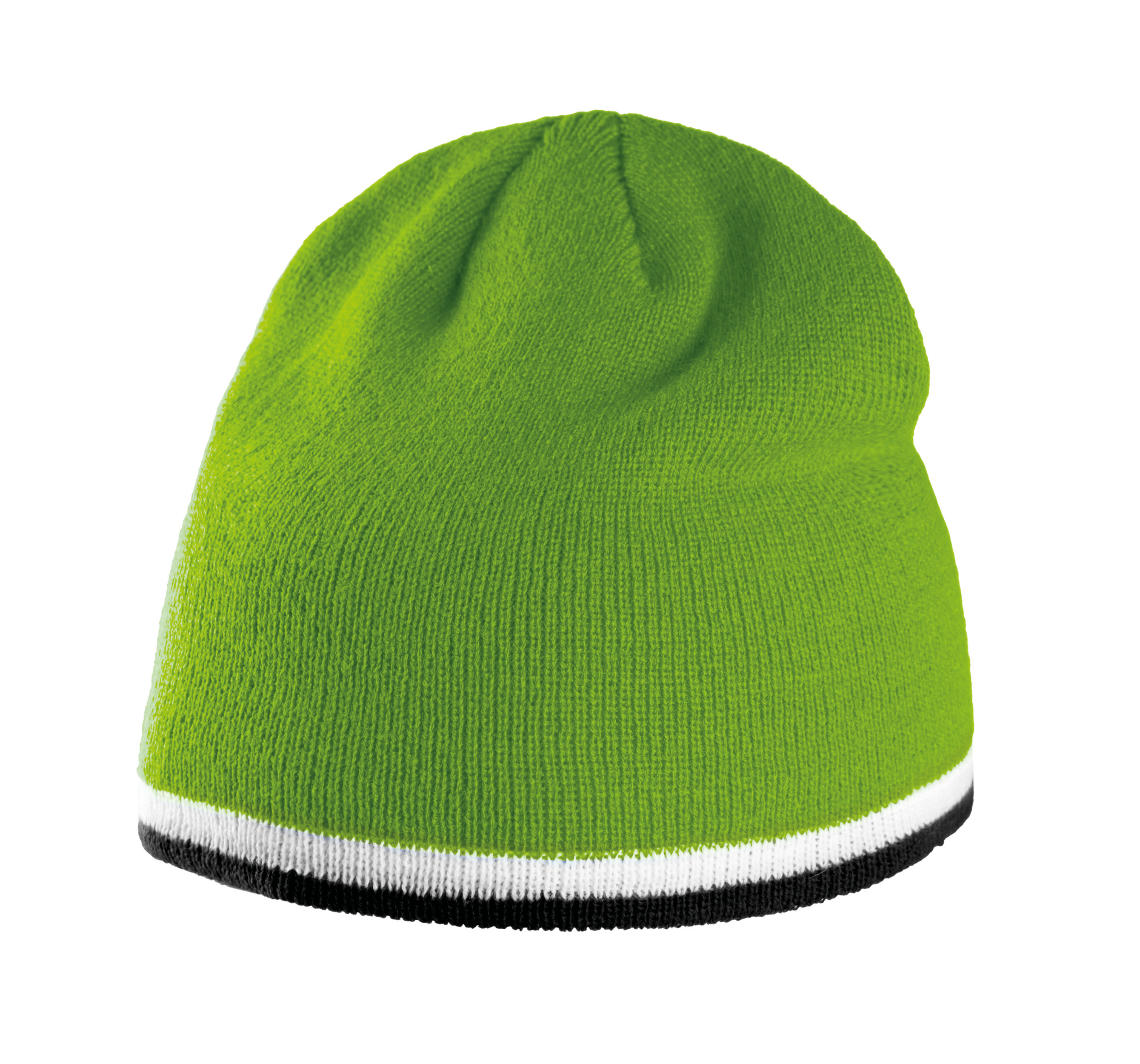 K-up KP515 - BONNET AVEC BANDE BICOLORE CONTRASTÉE