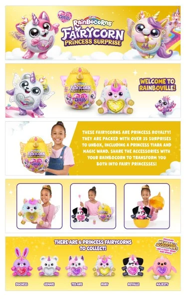 Rainbocorns - Fairycorn Prinsesse Overraskelse