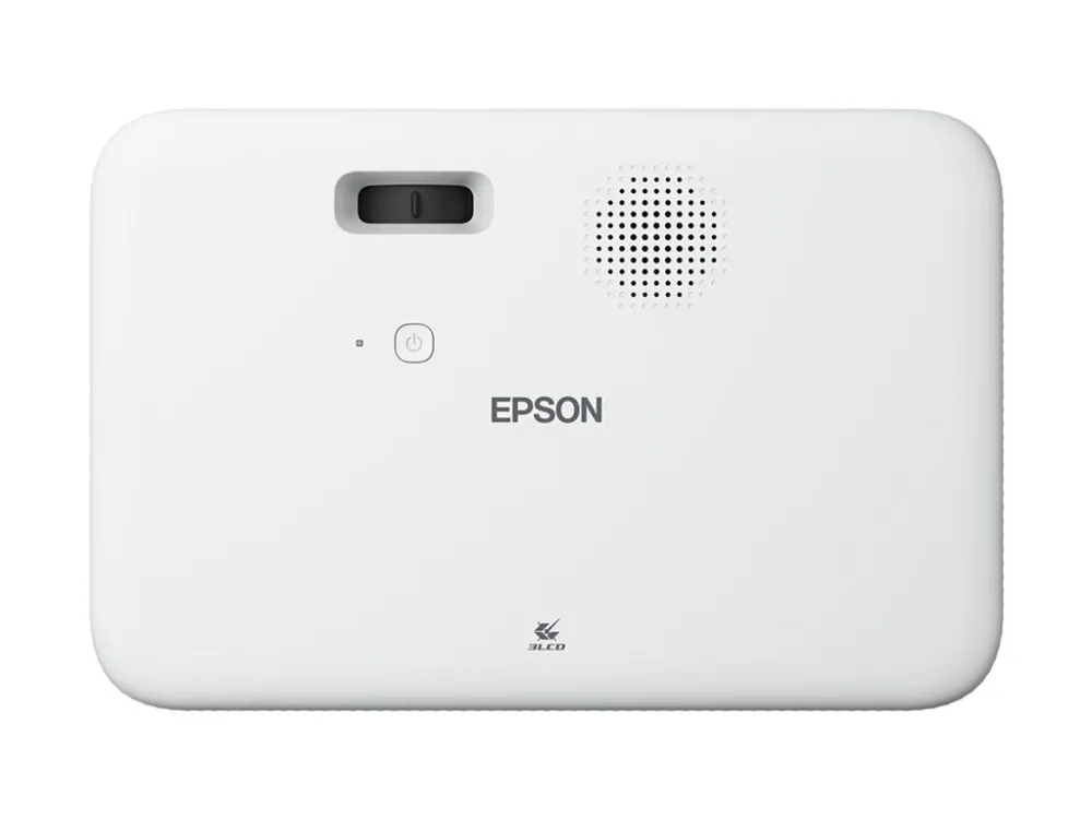 Epson CO-FH02 - 3LCD-projektor - bærbar - 3000 lumen (hvid) - 3000 lumen (farve) - Full HD (1920 x 1080) - 16:9 - 1080p - sort/hvid - Android TV