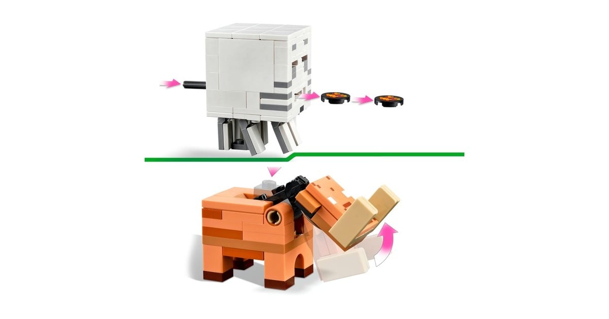 LEGOMinecraft - Hinderlaag bij het Nether-portaal Constructiespeelgoed  (21255)