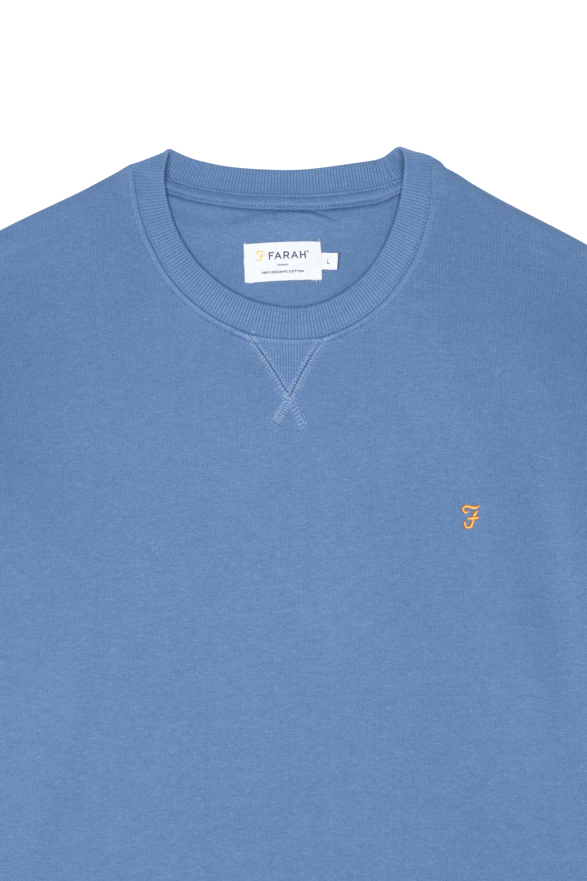 FARAH Sweatshirt Tim new crew Bleu