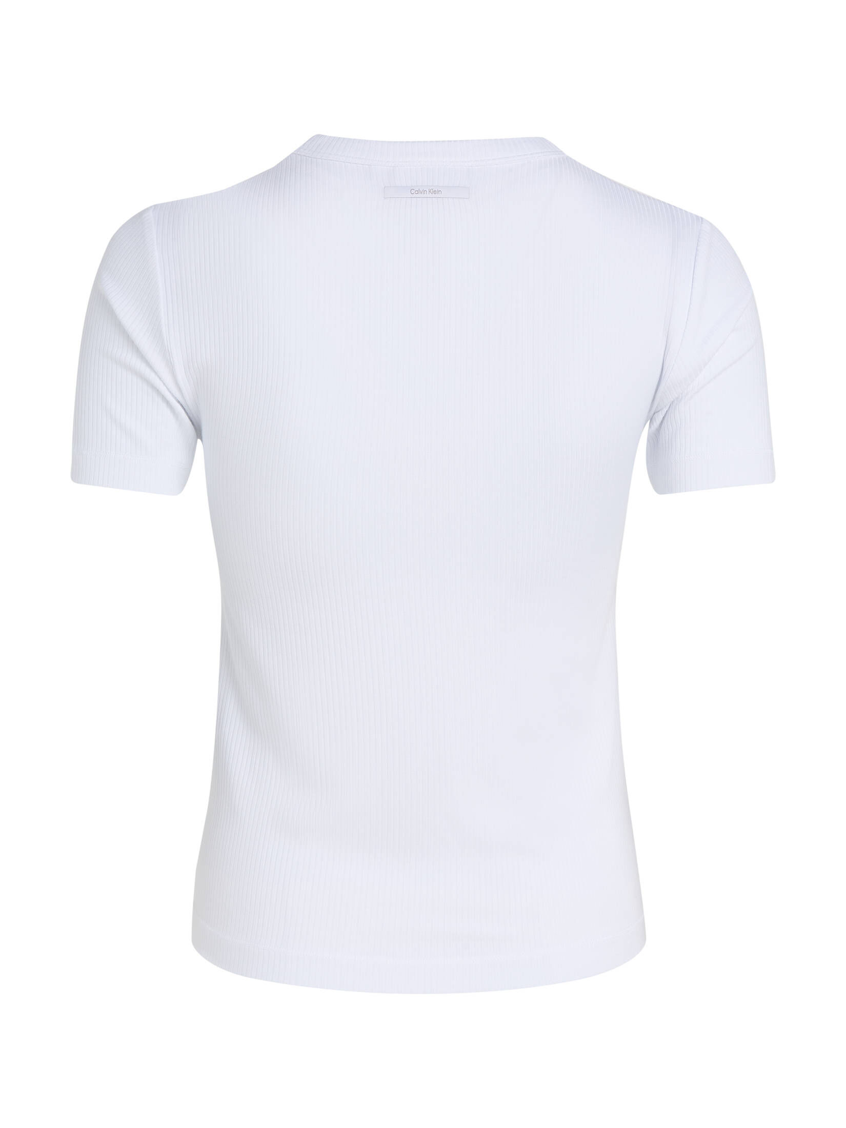 CALVIN KLEIN| Damen T-Shirt MODAL RIB C-NECK TOP
