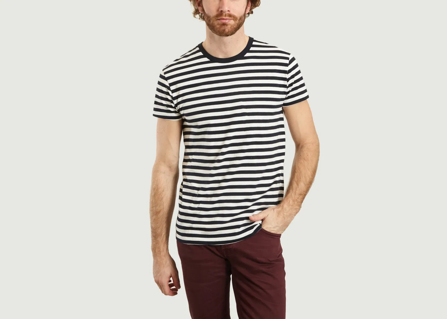 T-Shirt Rayé Patrick Samsoe Samsoe