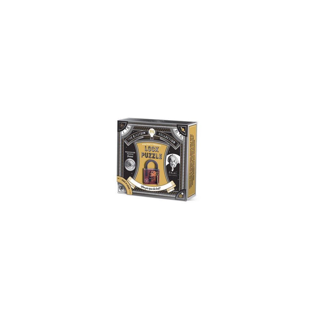 Einstein Puzzle Lock