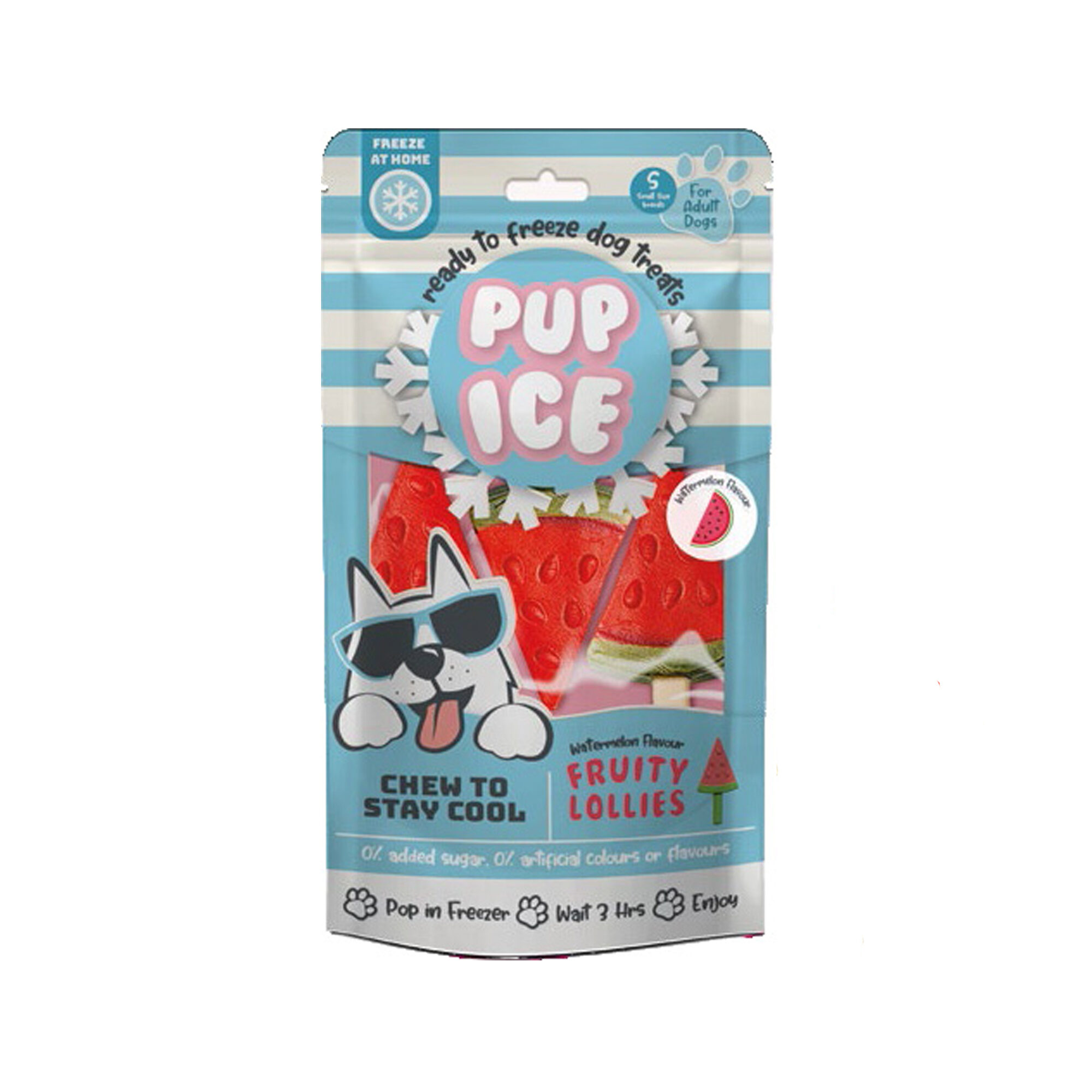 Pup Ice Hondenijs Lolly Watermeloen