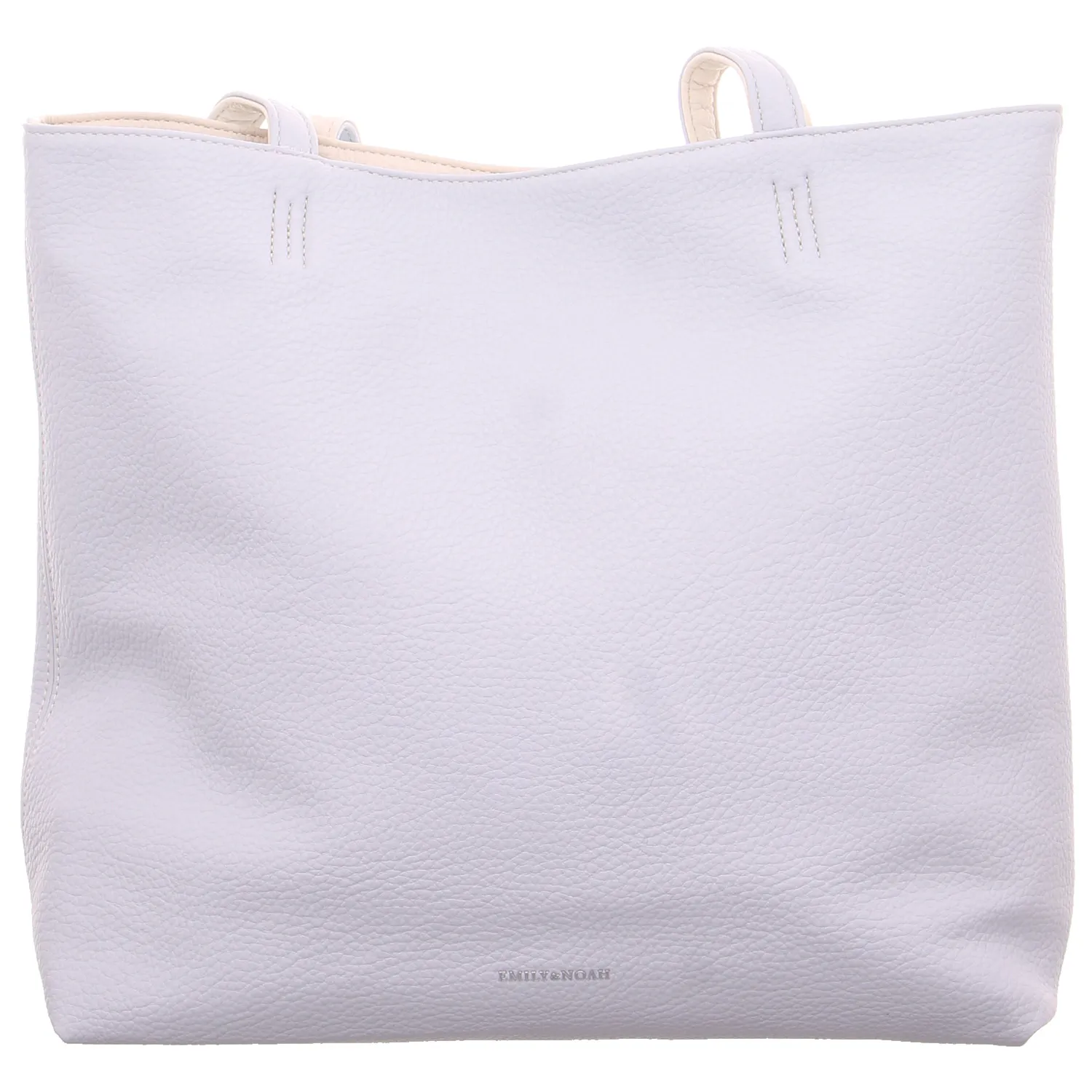 EMILY & NOAH Shopper Hellblau Lederimitat  mit Bag in Bag