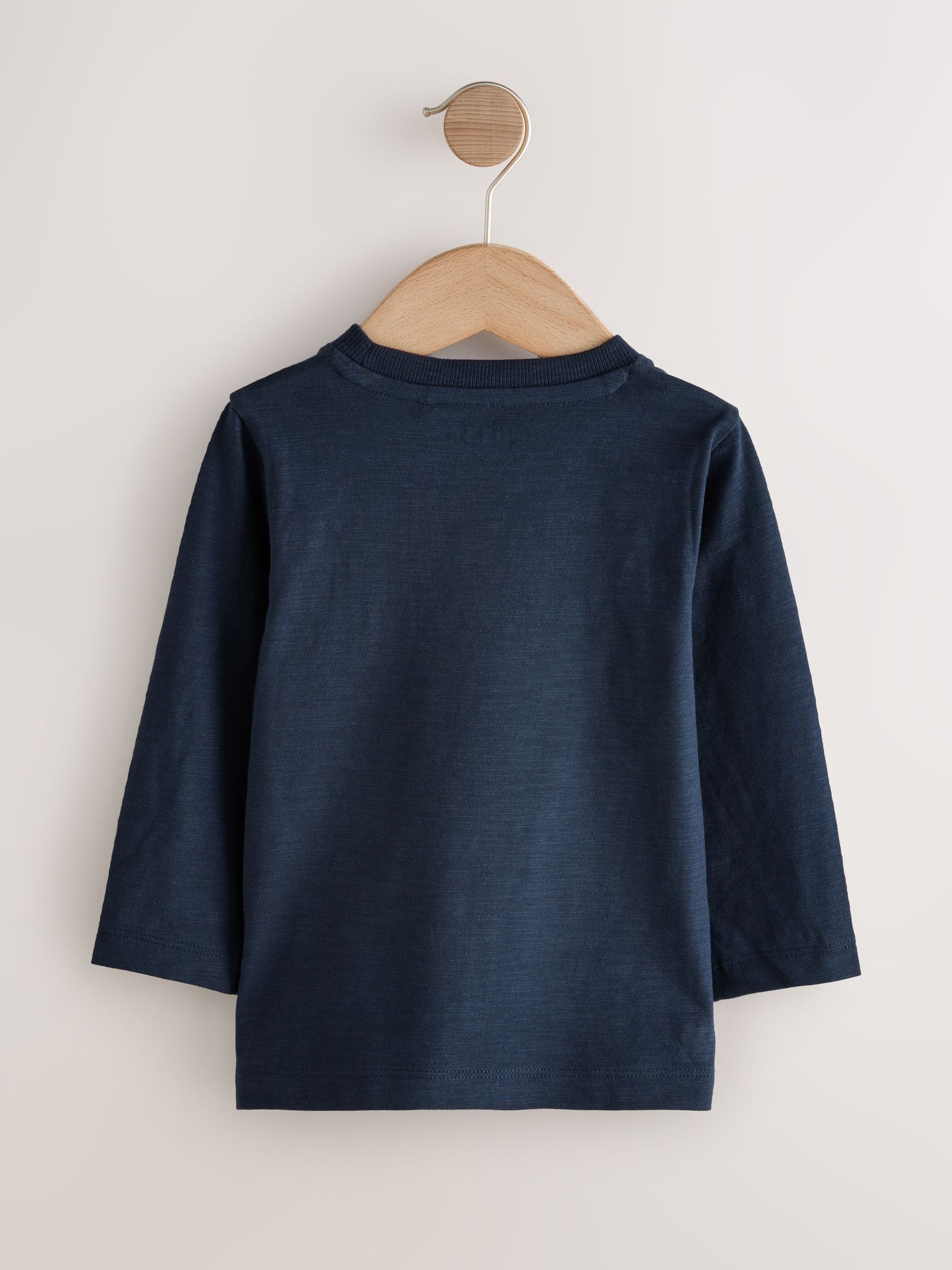 Meerkleurig voertuigen  - Set van 5 T-shirts met lange mouwen (3 mnd-7 jr)