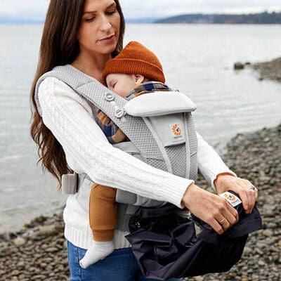 Ergobaby Regn- og Vindtrekk, Charcoal Black
