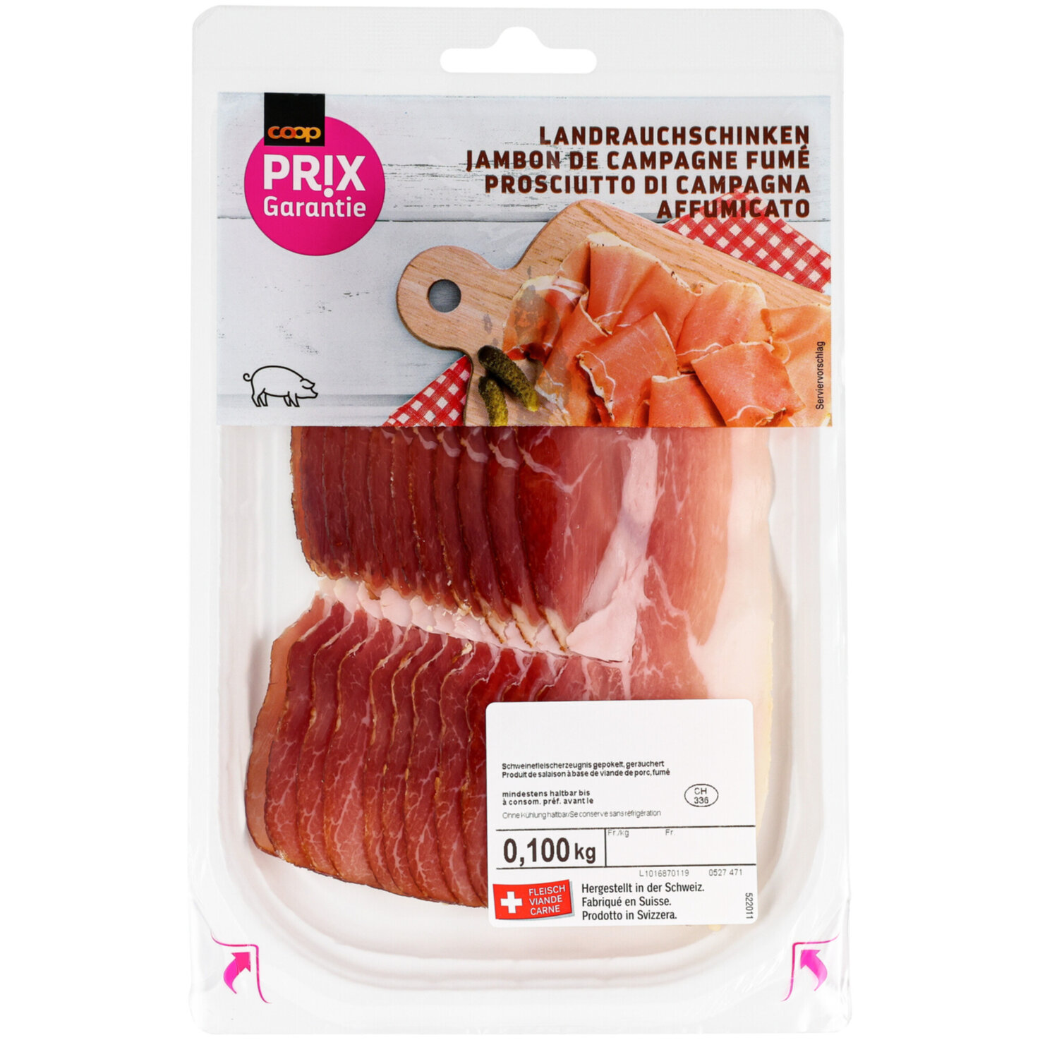 Prix Garantie Landrauchschinken ca. 100g
