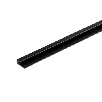 Dumawall  aluminium start-/ eindprofiel zwart 260 cm