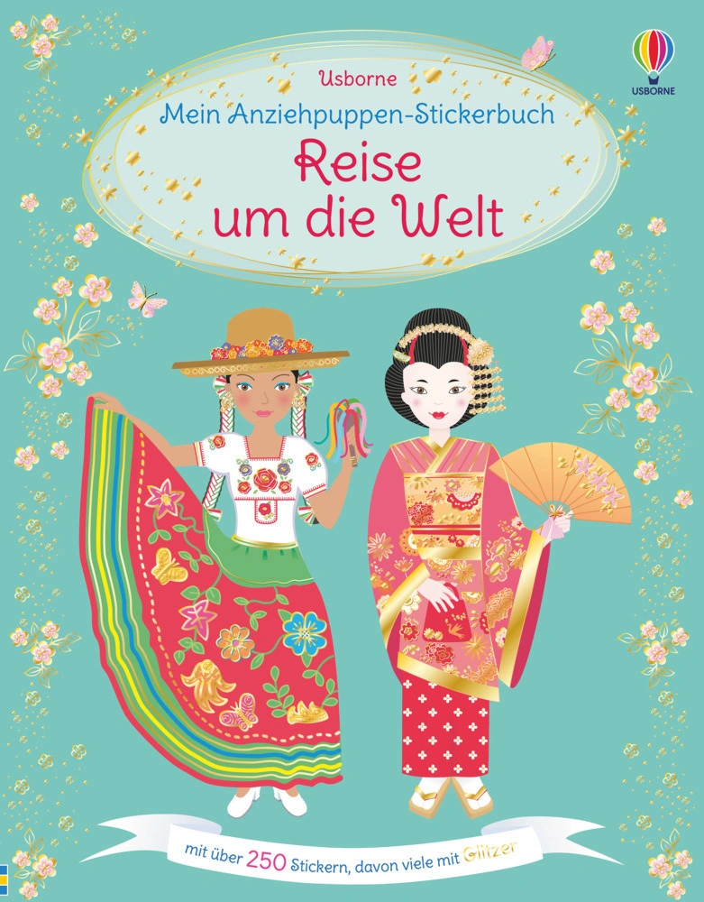 Meine Anziehpuppen-Stickerbücher / Mein Anziehpuppen-Stickerbuch: Reise um die Welt