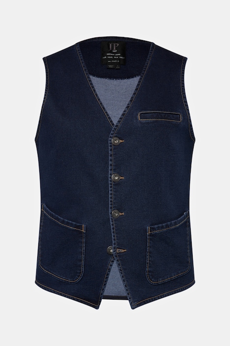 Jeansweste FLEXNAMIC®, V-Ausschnitt