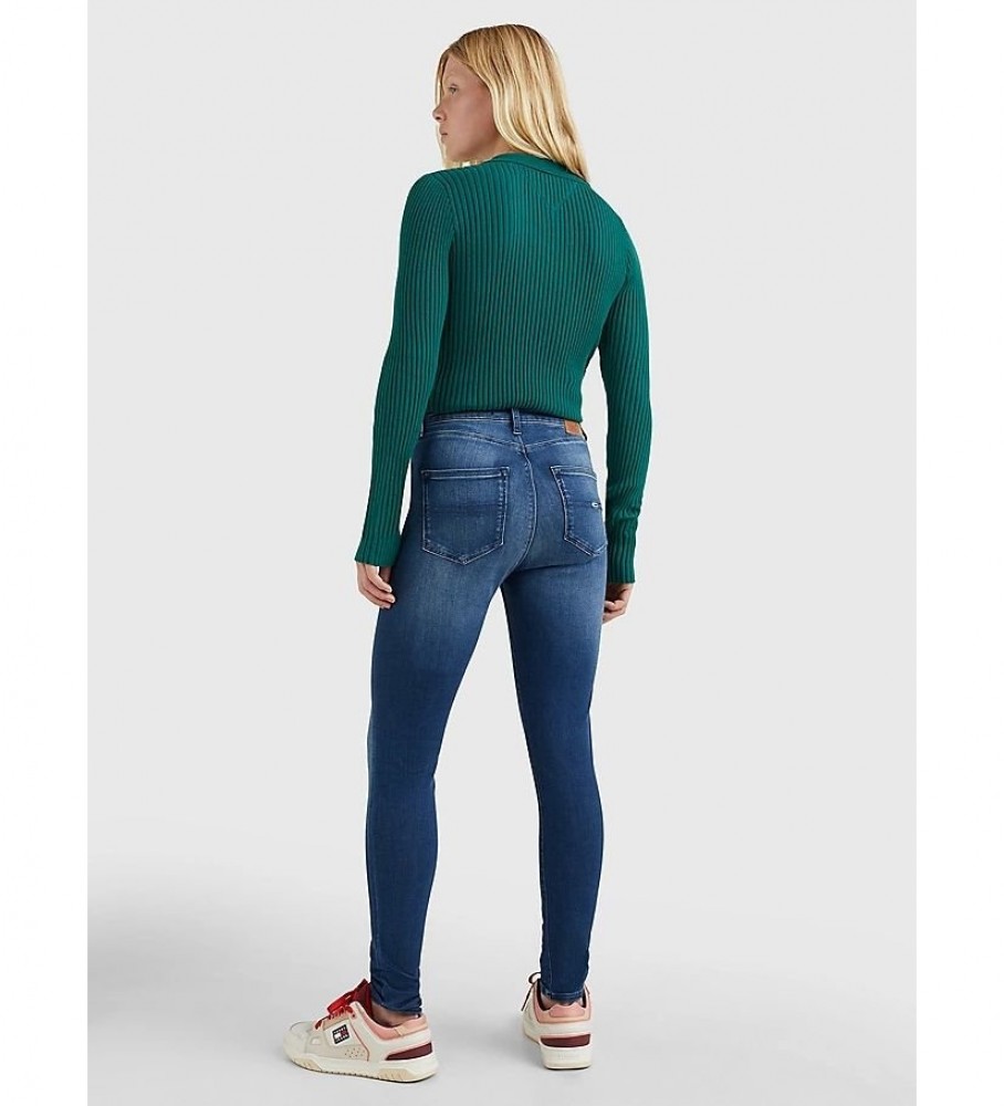 Calça jeans skinny Tommy Jeans Sylvia azul