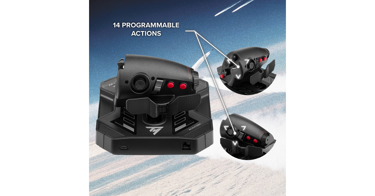 ThrustmasterThrustmaster Sol-R 6 Throttle gaming gasregelaar  (Zwart)