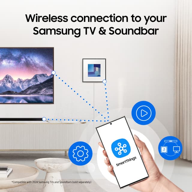 Samsung HW-LS60D Music Frame smarthøjttaler (sort)