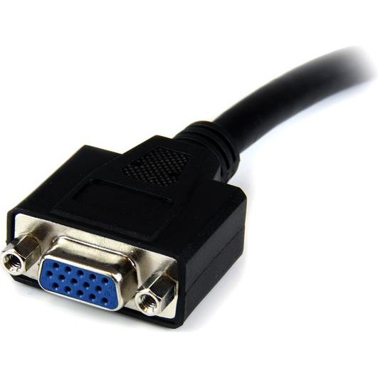 StarTech.com Câble adaptateur DVI vers VGA de 20cm - Convertisseur DVI-I vers HD15 - M/F