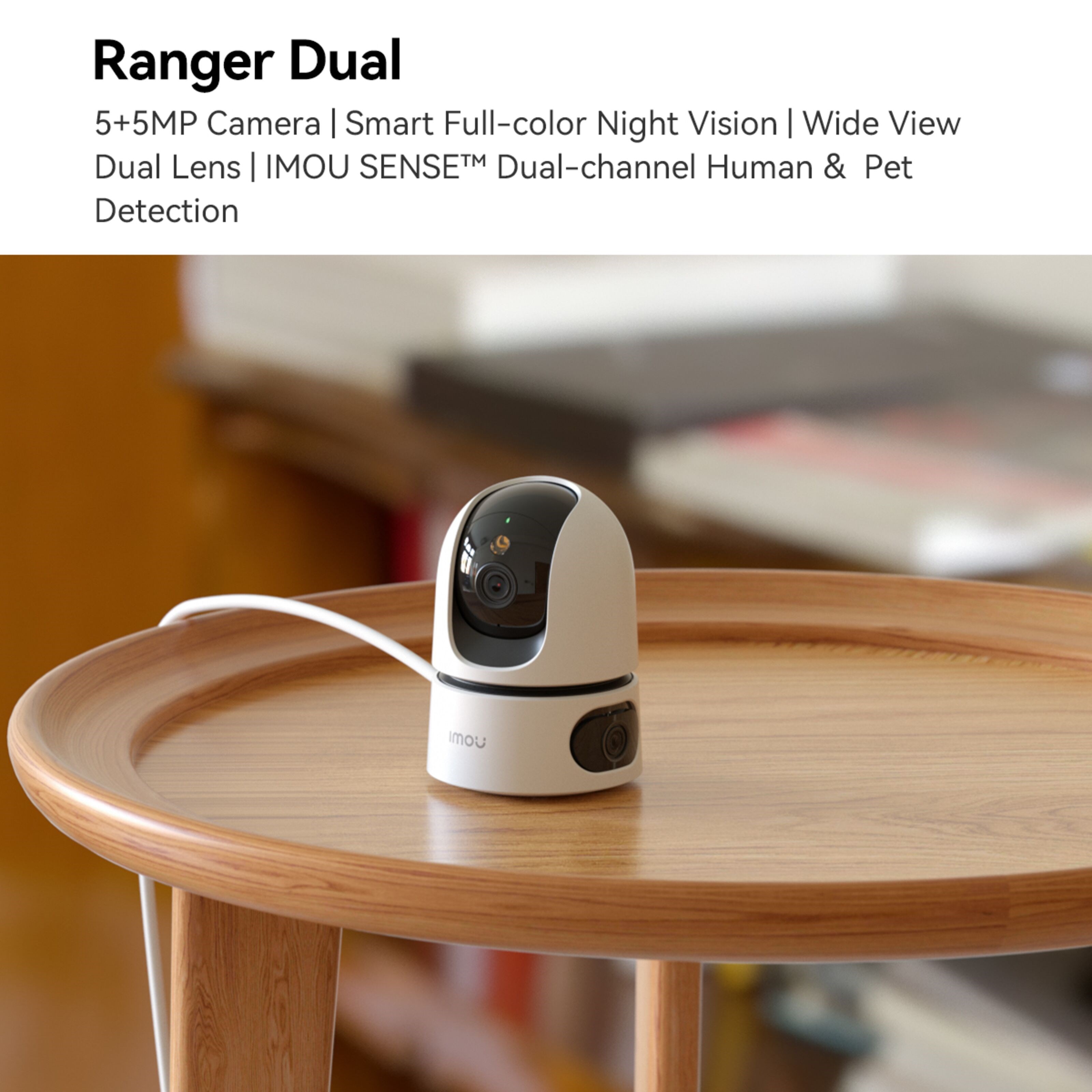 Imou Ranger Dual Overvåkingskamera 6 MP