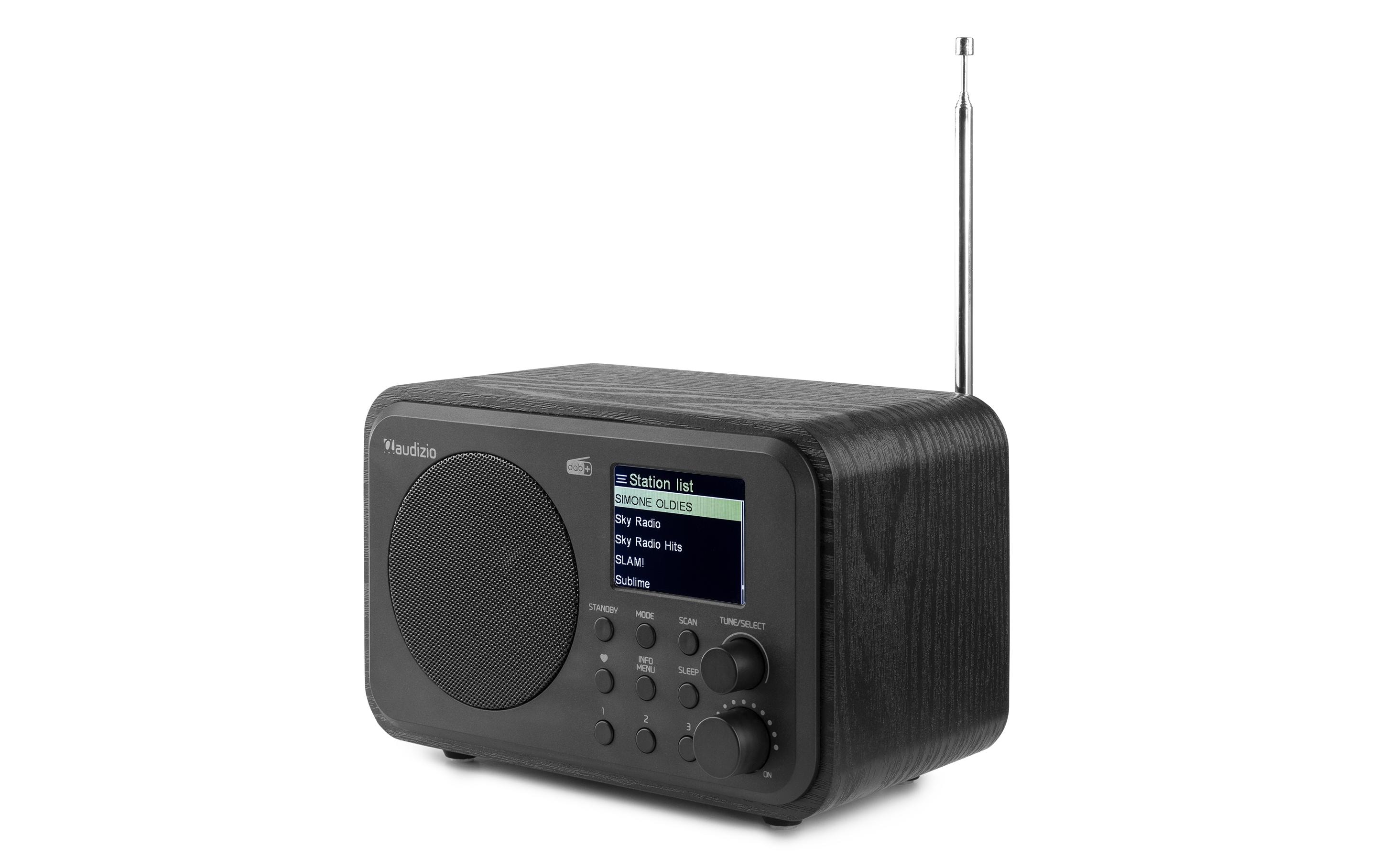 DAB+ Radio Milan SchwarzDAB+ Radio mit Bluetooth