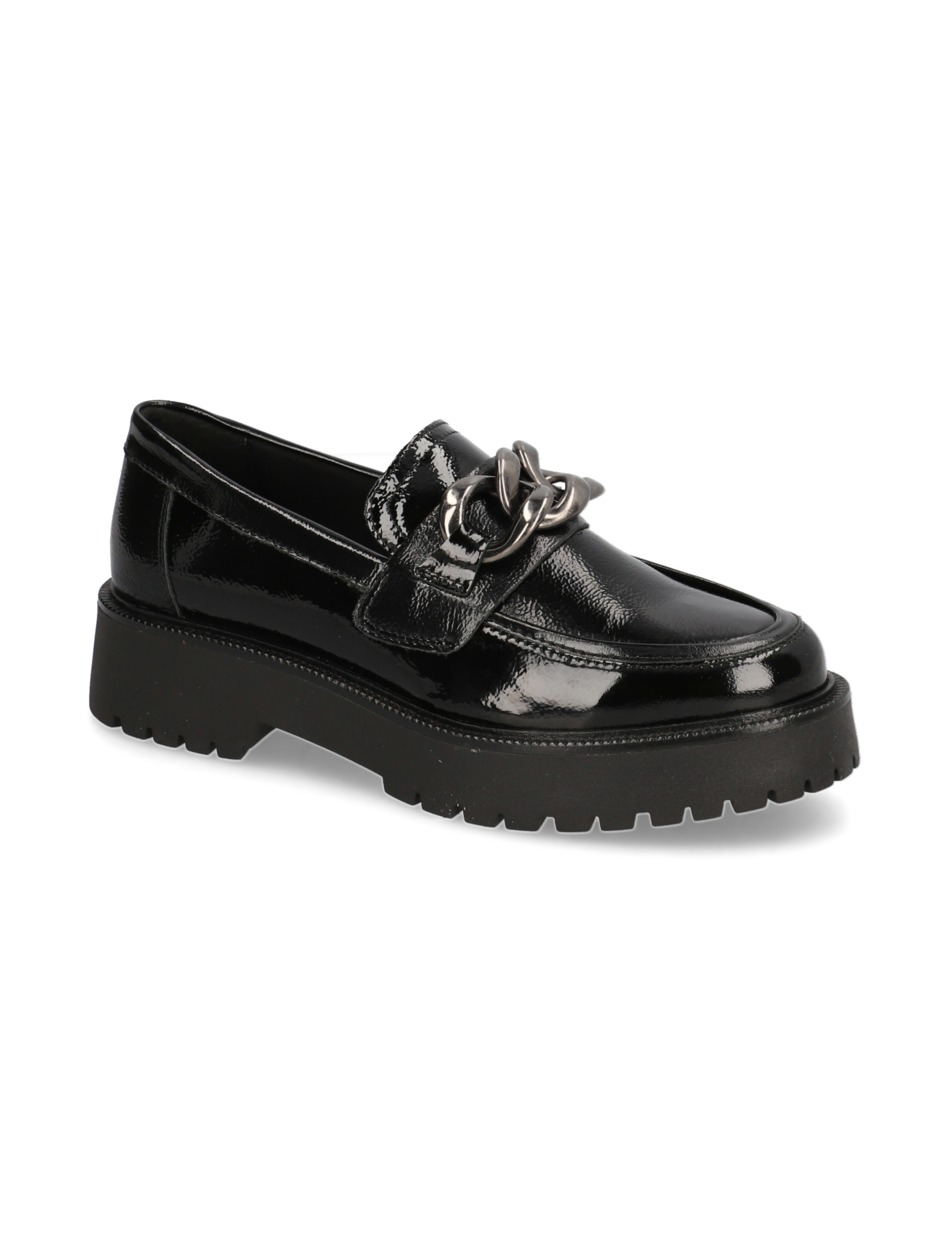 Lackleder Slipper klassisch