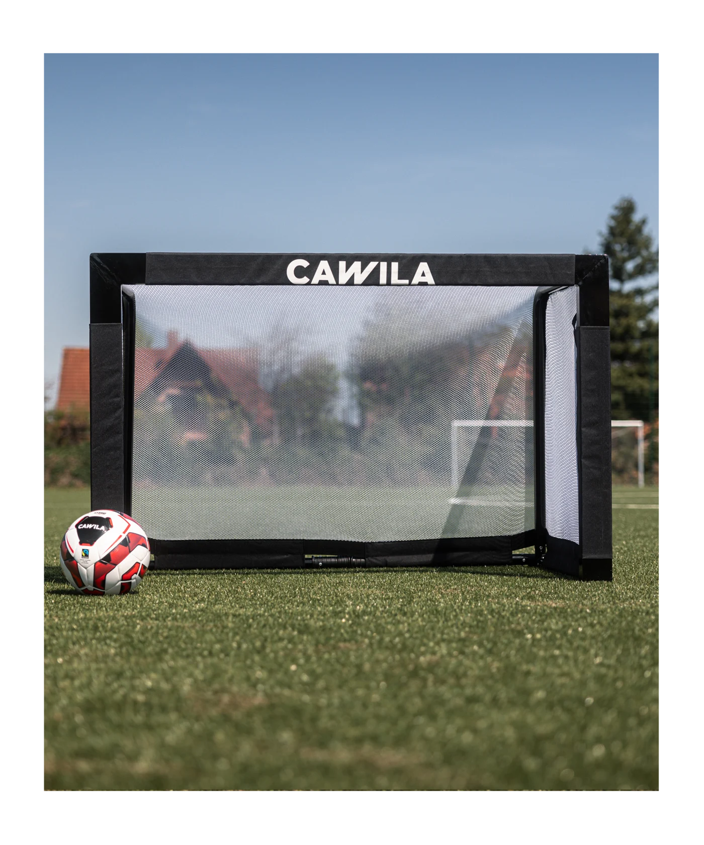 Cawila ACADEMY Minitor | Aluminium | 150 x 100cm Schwarz