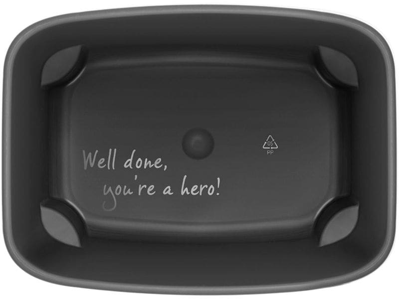 Brabantia Kosmetikeimer Bo Waste Bin 7 l, Weiss Mülleimer