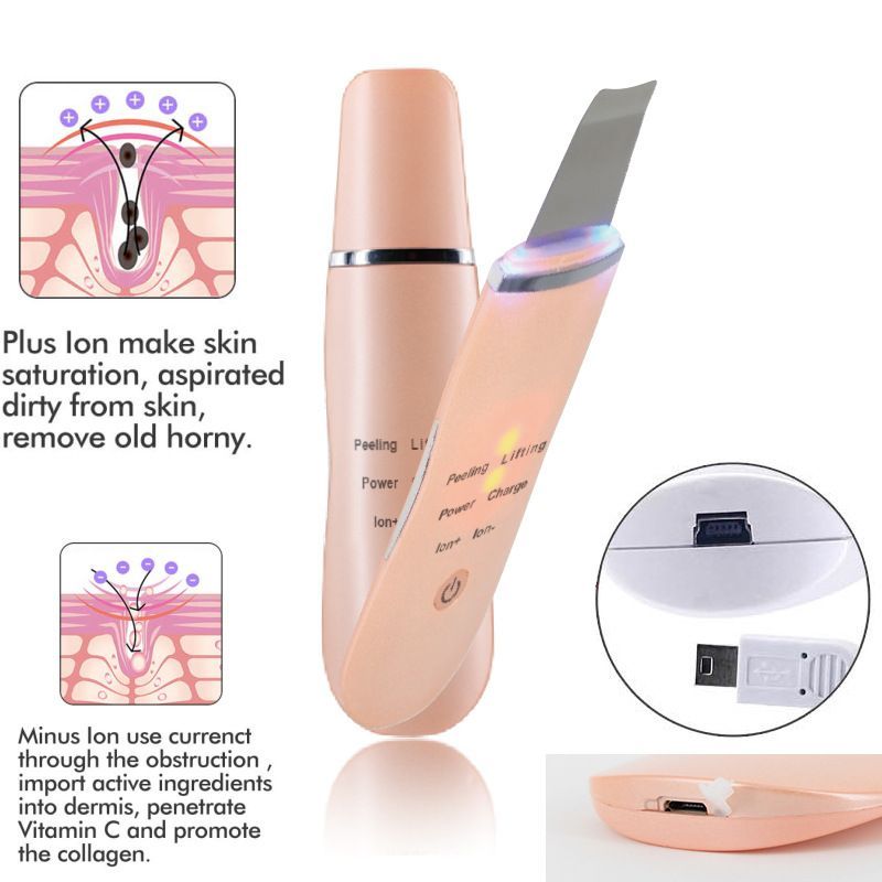 Beautyronics - Oplaadbare galvanische huidscrubber