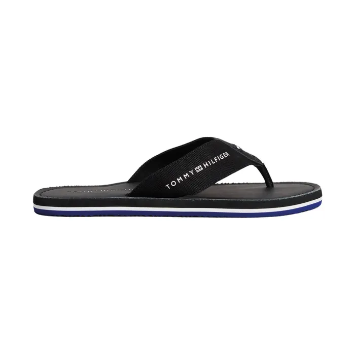 Tommy Hilfiger Logo Canvas Strap Teenslippers Heren