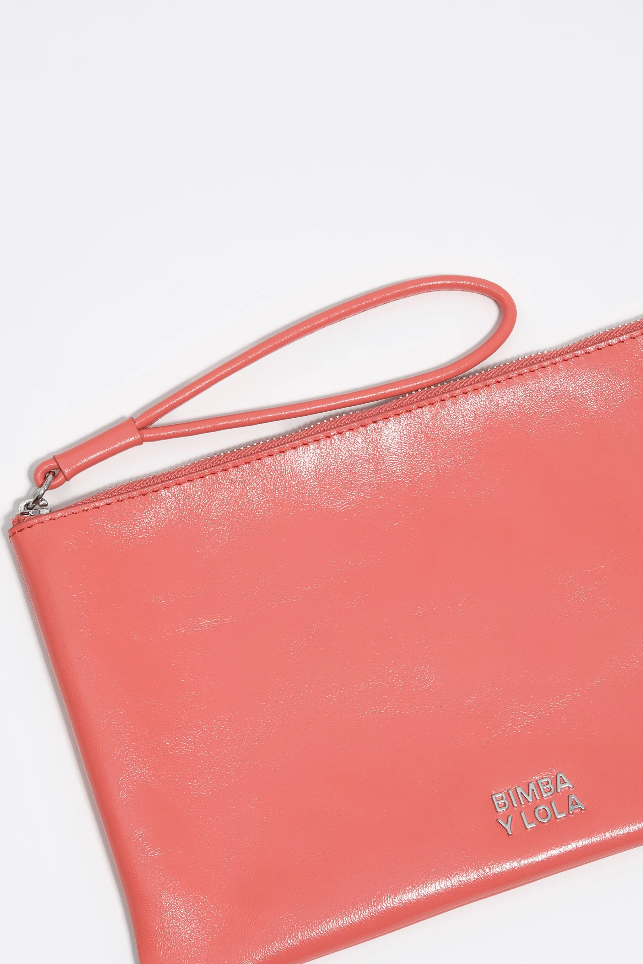Bolsa de couro coral tamanho médio