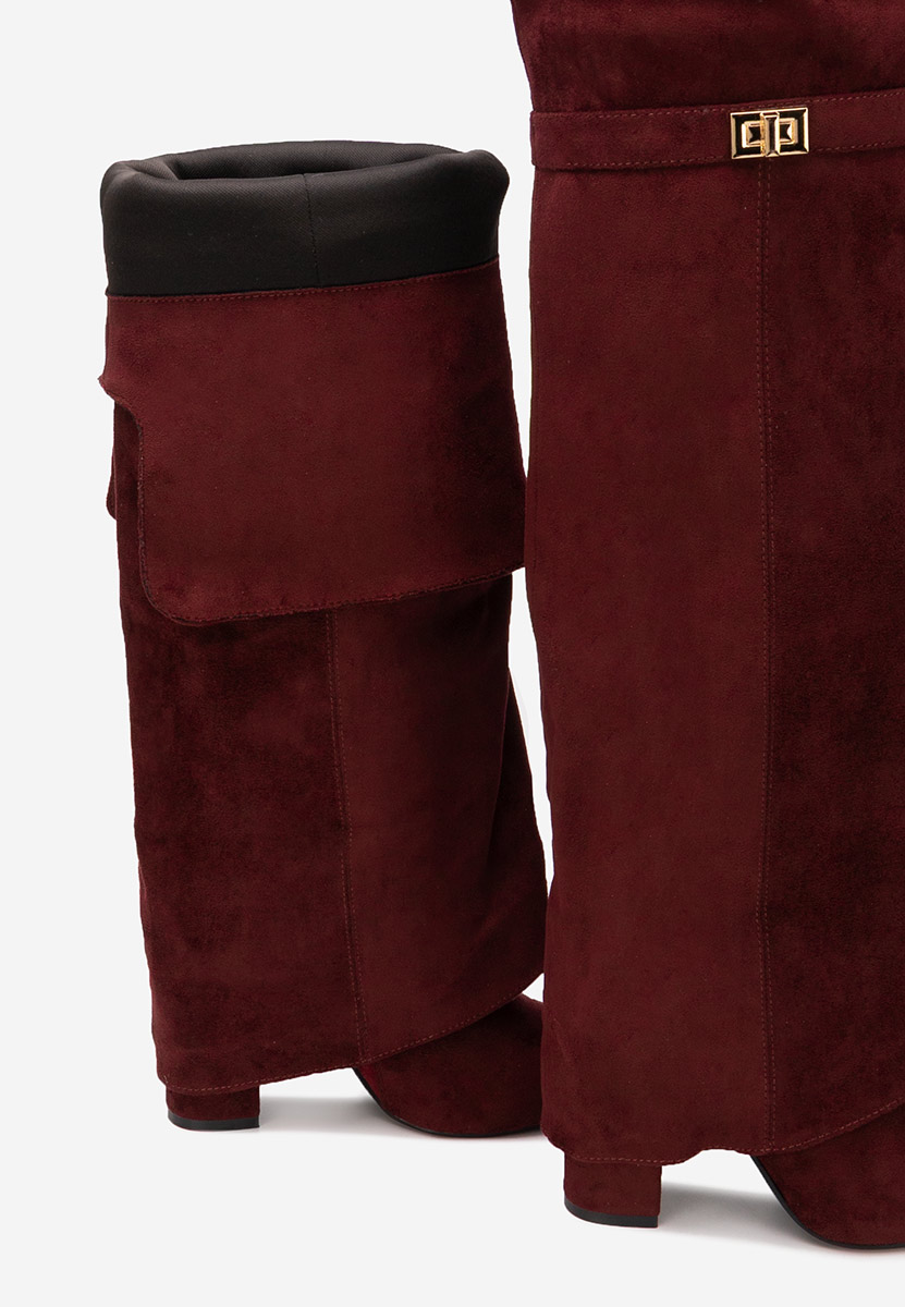 Cuissarde femme bordeaux Crisia V2
