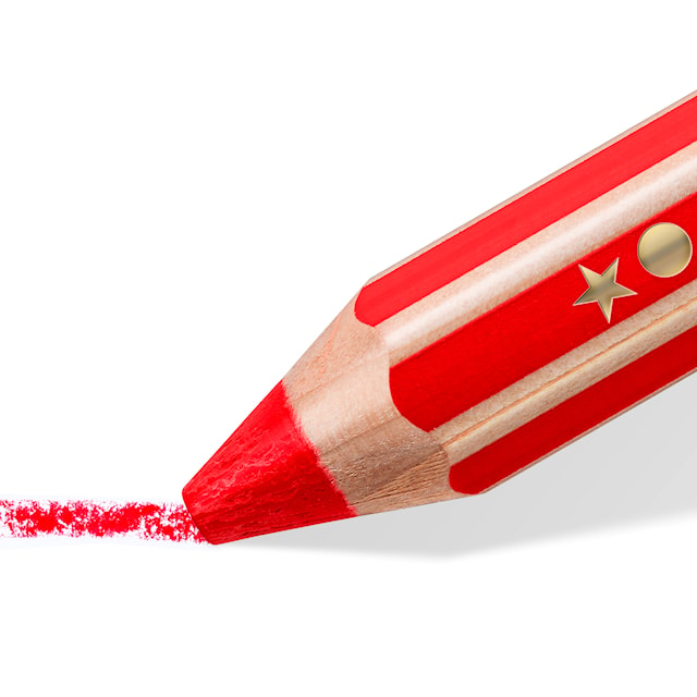 Fargeblyant 3-i-1 Chunky 12-pakning Noris Junior Staedtler