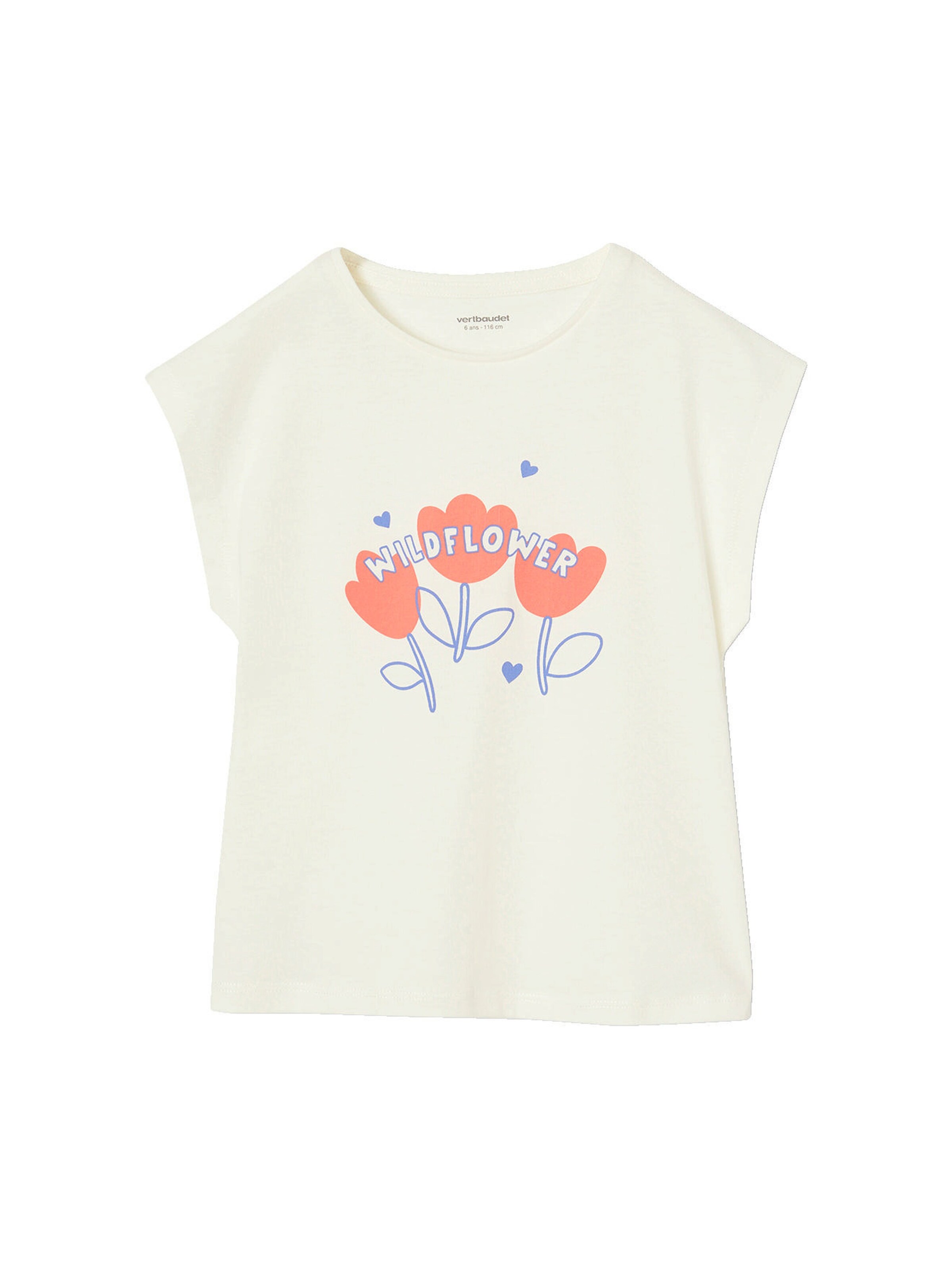 Vertbaudet 3er-Pack Mädchen T-Shirts BASIC koralle