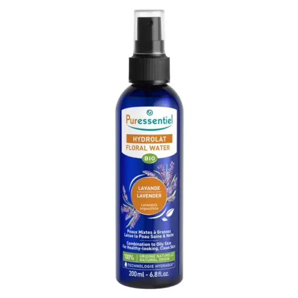 Hidrolato de Lavanda Orgânica Puressentiel 200ml