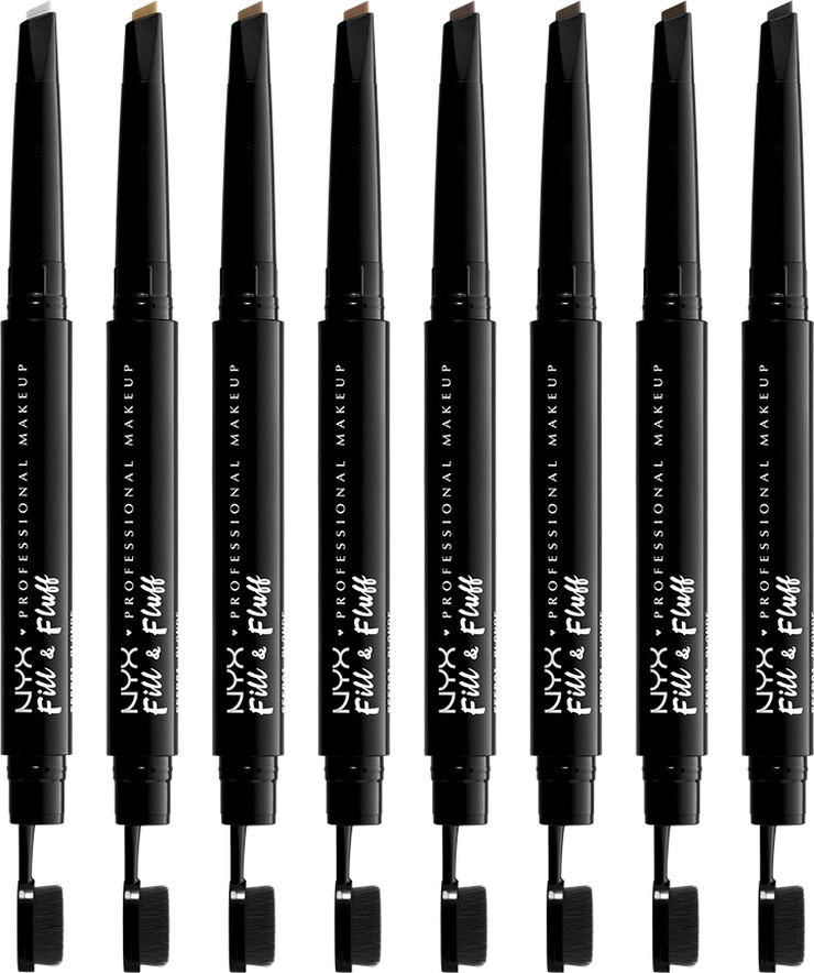 NYX PROFESSIONAL MAKEUP Fill & Fluff Eyebrow Pomade Pencil - Clear