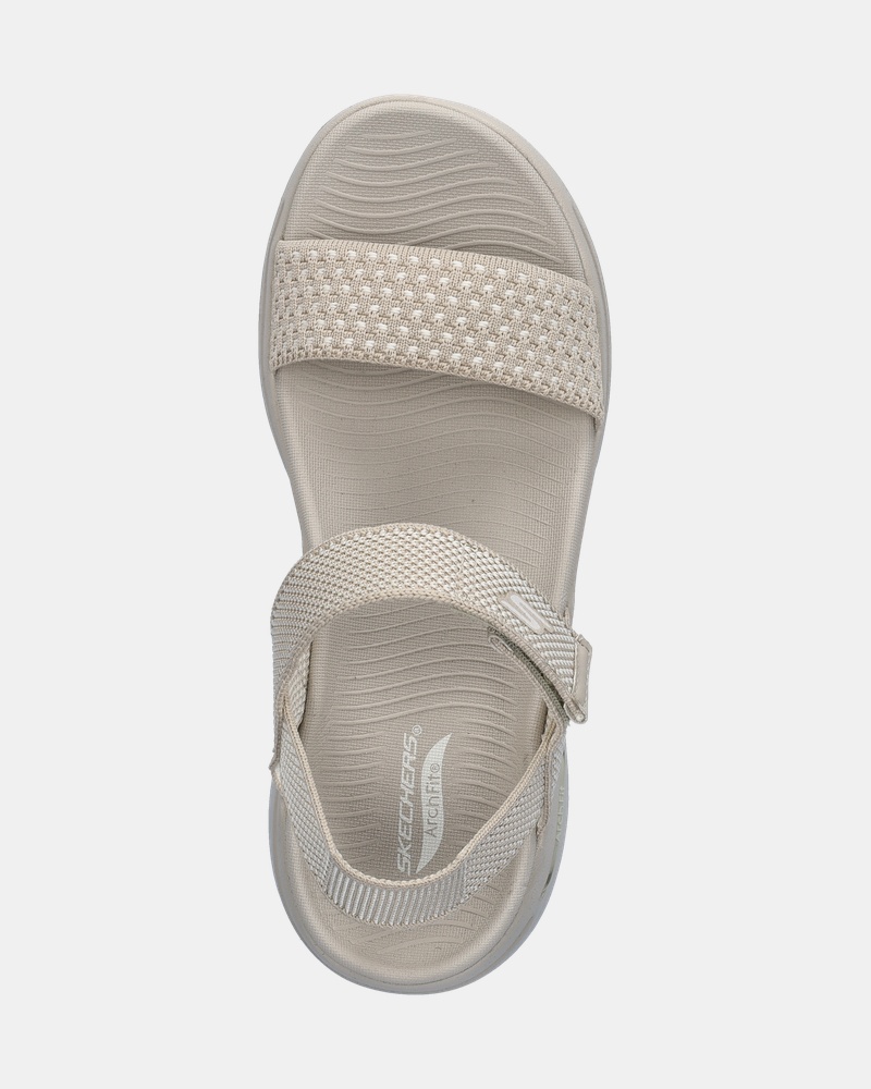 Skechers Arch Fit Go Walk Sandalen  - beige