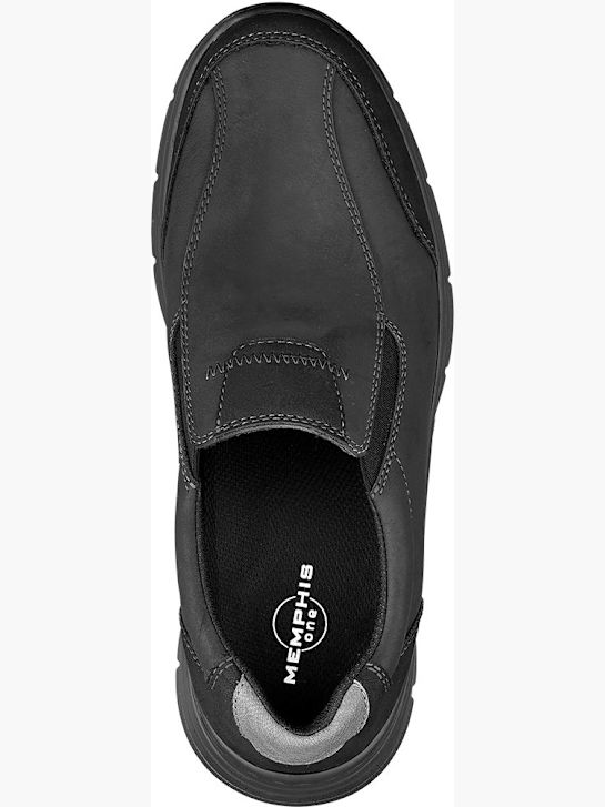 Memphis One Halbschuh Schwarz
