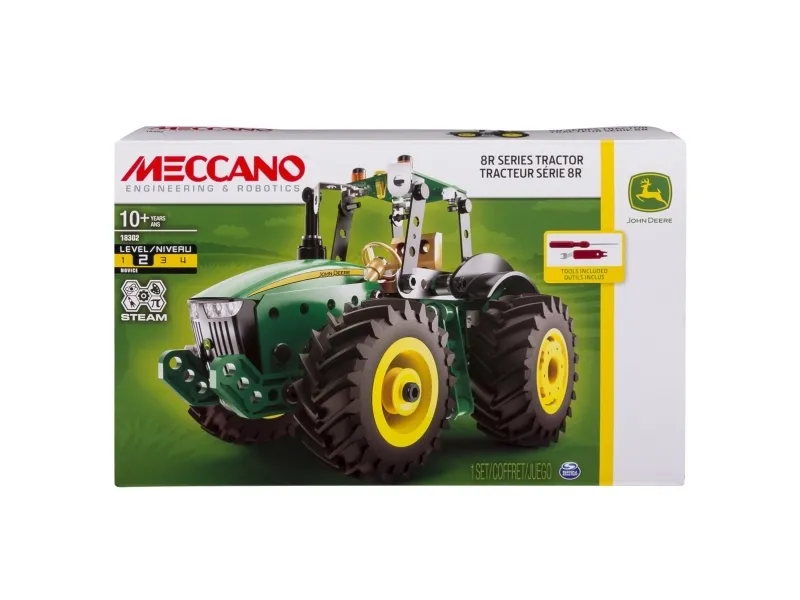 Meccano John Deer 8R traktor