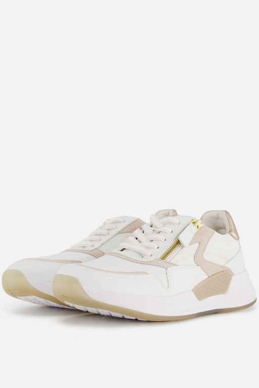 Gabor Rollingsoft Sneakers wit Leer