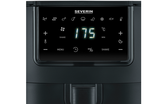 Severin FR 2461 Heißluftfritteuse 1300 W Schwarz