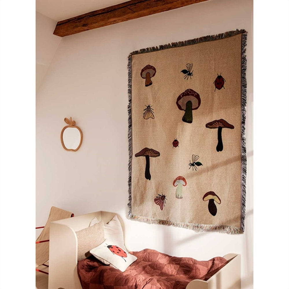 Musling Gulv/Væg Tæppe - Ferm Living → Luksusbaby.dk